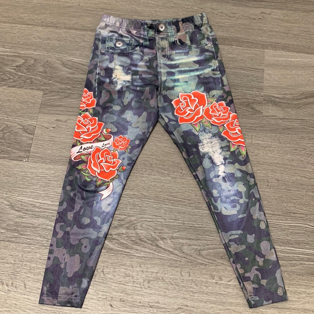 PinkRock girls leggings - size 4